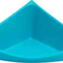 Lixit Corner Litter Pan for Ferrets, Rabbits, Rats, Guinea Pigs and Other Small Animals. (Blue Pack of 1)