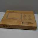 ROLOVE Lighted Makeup Mirror, 17"x13" Vanity Mirror with Lights, 10X Magnification, Gifts for Women, 3 Color Lighting Modes, Smart Touch Control, 360 Rotation for Bedroom or Tabletop (White)