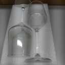 YANGNAY Wine Glasses (Set of 8, 17 Oz), Clear Wine Glasses for Red Wine, Smooth Rim, Dishwasher Safe