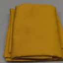 DONREN 30 Inch Gold Yellow Small Window Curtains - Blackout Room Darkening Curtain Tiers with Rod Pocket,Set of 2 Panels