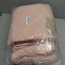 Exclusivo Mezcla Quilts Queen Size - Blush Pink Quilt Set Bedspread with 2 Pillow Shams, Modern Bedding Set with Striped Pattern, Soft Lightweight Bedspreads Queen Size for All Seasons