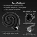 20Ft Heat Resistant Fog Machine Hose Quick Connect Smoke Duct