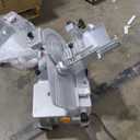 Commercia Meat Slicer, 180W/ 370W High Power Pure Copper Motor, Meat Cutter Equipped With Detachable Blades With A Diameter Of 250mm, Child Lock Protection, Suitable For Household And Commercial Use