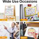 Shuttle Art Wet Erase Markers, 15 Pack Red 1mm Fine Tip Smudge-Free Markers, Use on Laminated Calendars, Overhead Projectors, Schedules, Whiteboards, Transparencies, Glass, Wipe with Water