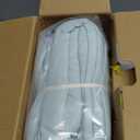 SONORO KATE Bed Sheet Set Super Soft Microfiber 1800 Thread Count Luxury Egyptian Sheets Fit 18-24 Inch Deep Pocket Mattress Wrinkle-6 Piece (Spa Blue, California King)