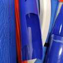 3-in-1 Baseball Set for Kids 3-5 - Tee Ball Stand, Hanging Tee, Ball Launcher and 6 Softballs - Adjustable Height, Indoor/Outdoor Sport Gifts for Boys Girls, Blue