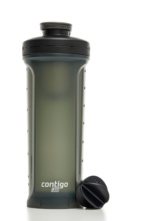 Contigo Fit Leak-Proof Shake & Go Mixer Bottle 28 oz Sake Color