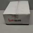 40 Pack Plastic Ribbed Wine Glasses, 14Oz Origami Disposable Wine Glasses Unbreakable Clear Plastic Cocktail Glasses Recyclable Shatterproof Reusable Wine Cups (14oz-Gold Rim 40pack)