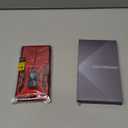 DEERLAMN Case for Samsung Galaxy S24 Ultra with Slide Camera Cover+Screen Protector (1 Pack), Rotated Ring Kickstand Military Grade Shockproof Protective Cover-Red (S24 Ultra-6.8 Inch)