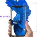 Cover for Doogee Fire 6 Max Phone Case,Anti Fingerprint TPU Soft ShellTempered Glass Screen Protector [1 Pack] [6.72 inches] Black