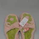 WYIKE Women's Adult Warm Plush Flowers Slippers Cute House Slippers for Women Indoor Size 40-41