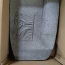 Phoenix Home Oversized Rocker Recliner Chair with Massage and Heat, Overstuffed Manual Swivel Recliner for Adults with 2 Side Pockets for Living Room, Bedroom, Brown