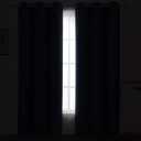 LEMOMO Blackout Curtains 42 x 84 inch/Navy Curtains Set of 2 Panels/Thermal Insulated Room Darkening Bedroom Curtains