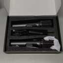 Wireless Microphones, 5-level Volume Adjustment, Dual Handheld Dynamic Mic with Dynamic Ambient Lighting, Ultra-Stable Rechargeable Receiver,40H Duration, 200ft Range, Karaoke Microphone for Singing