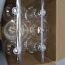 Vintage LED Edison Bulbs, 6W, Equivalent 60W, High Brightness Cool White 4000K, ST58 Antique LED Filament Bulbs with 90+ CRI, E26 Medium Base, Dimmable, Clear Glass, Pack of 6