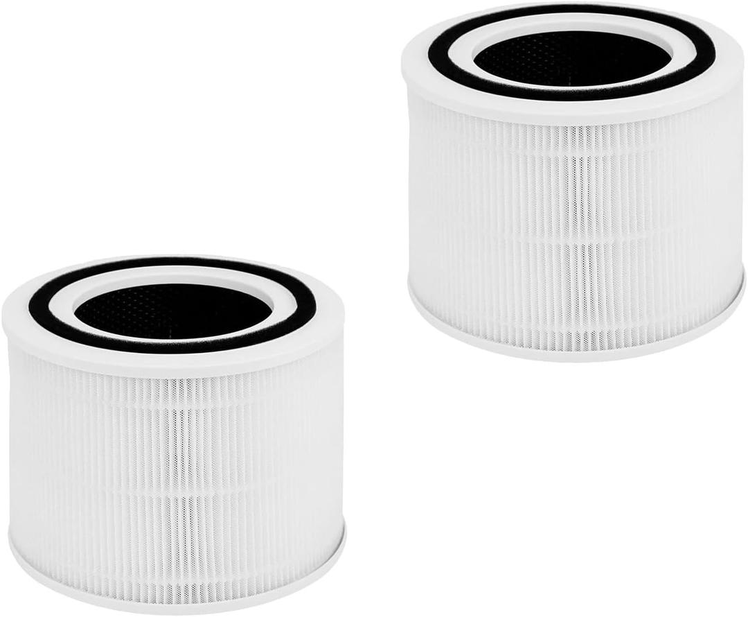 Replacement Filter For MaxLite AP215SF1 & AP215SF2 Air Purifiers：2 pack H13 True HE-PA Filter used for Bedroom and Office bedroom, living room, kitchen or office