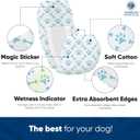 American Kennel Club Male Dog Wrap, Disposable Diapers with Wetness Indicator, Small, 50 Count (S Waist 12 - 19 in)