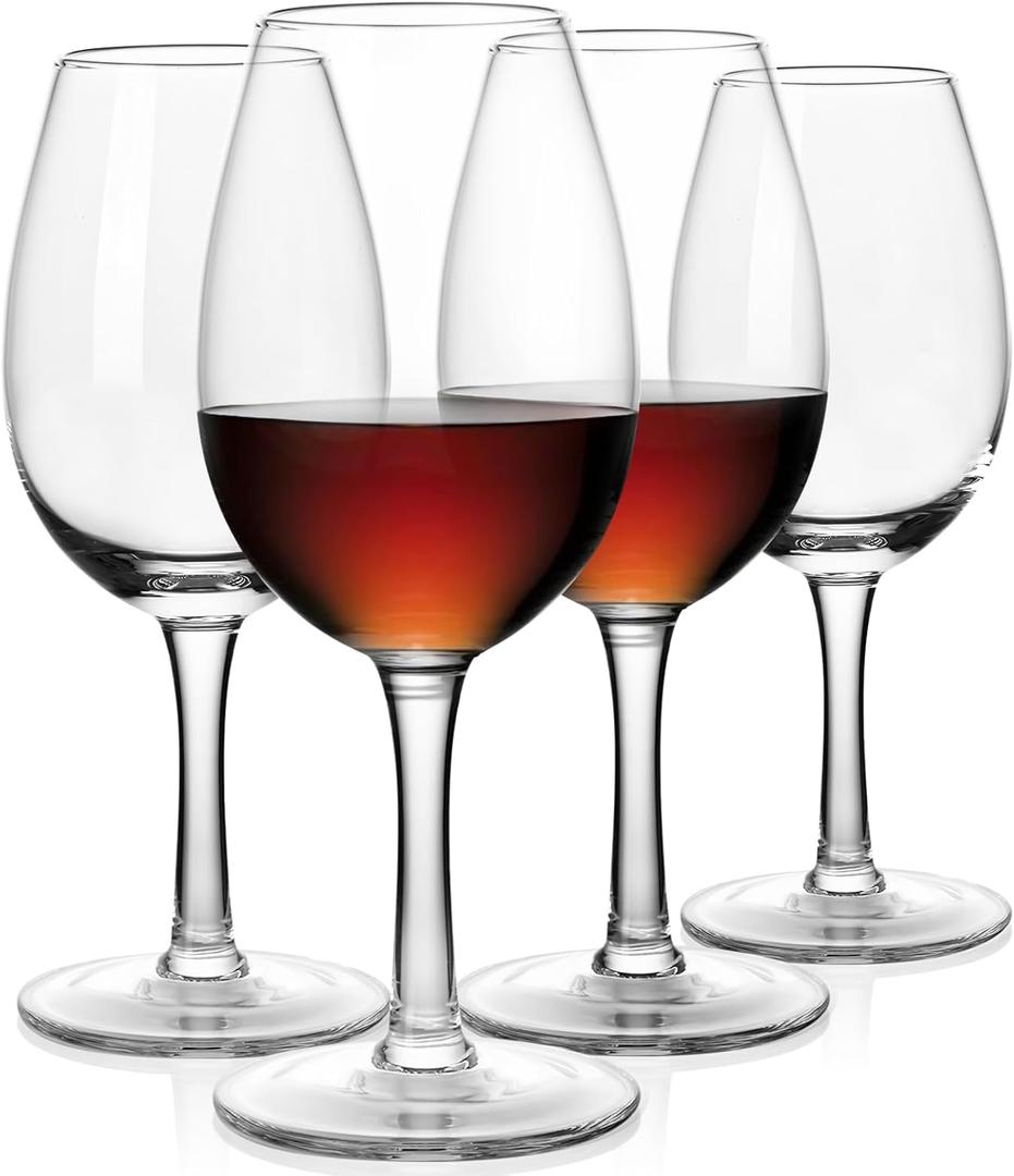 Physkoa Port Glasses Set of 4 7 oz Crystal Sherry Glasses & Dessert  Tasting Glasses Birthday Wedding Housewarming Gifts for Lovers