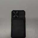 ATATOO for iPhone 15 Pro Case Wallet, Built-in Card Holder(Store 4-5 Cards) & Slide Camera Cover & Kickstand, Military Grade Protection, Rugged Silicone Case for 15 Pro 6.1" 2024, Black