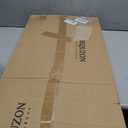 Podium Stand for Lectern Presentation Church Classroom, Black Pulpit with Wooden Heavy Base, Podium for Lecture, Wedding Speech