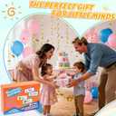 Dolanus 30 Read and Rhyme Flip Books, Word Family ABC Vocabulary Flashcards, Kindergarten Sight Word - Learn to Read Phonics Flash Cards Activity Games, Toys for Kids Toddlers Ages 3-8 Years Old