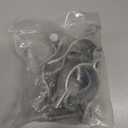 VIVIDA 1-3/8" x 2-3/8" Chain Link Gate Hinge Latch Kit, Include Female & Male Gate Hinges, 1-3/8" x 2-3/8" Fence Fork Latch, Chain Link Fence Hardware, Galvanized Steel