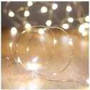 10Ft/30 LEDs Fairy,Starry , String Lights for Indoor&Outdoor Decoration Wedding Home Parties Christmas Holiday, Waterproof,Battery Operated,(Warm White)
