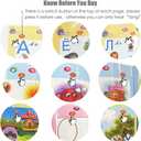 Russian Alphabet Toys for Kids, Letters & Words & Music Russian Language Learning, Electronics Interactive Books in Russian for Kids 3 Ages+