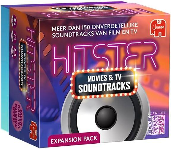 Hitster, Movies & TV Soundtracks, Expansion Set, Party Game, Music Game, Action Game