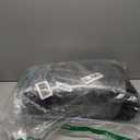 YIHOUSE Memory Foam Black Bathroom Rug Sets 5 Piece, Ultra Absorbent Bath Mat for Bathroom - Non-Slip Machine Washable & Dry Quickly, 5 Piece Bathroom Mat Set, Black (1'8" x 3'10" (Rectangular))