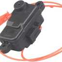 Fuel Flap Door Cap Release Lock Actuator 4L0862153D for A1 A3 Sportback A6 Avant A7 Q3 Q7 1 Pcs Black