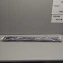 LazBlinds No-Drill Cordless Zebra Blinds - Dual Layer Light Filtering & Room Darkening, Free-Stop Lift, Easy Install, Day & Night Privacy with Valance for Window 34" W x 64" H, Grey