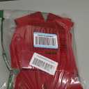 2 PCS Christmas Decorations, 12 x 18 Inches Large Christmas Bows, Red Velvet PVC Indoor Outdoor Xmas Tree Bows Wreath Bow Party Supplies Xmas Ornaments for Door Fireplace Stairs Railing Porch