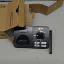 AT&T Cordless Phone, Landline Phones for Home with Smart Call Blocker, 1 Handsets Bluetooth Phone, Large Color Display, Big Buttons, Long Range, Digital Answering System: BL108 (Charcoal & Silver)