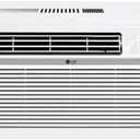 LG 24,500 BTU Window Air Conditioner, 230V, Cools 1,560 Sq.Ft. (39' x 40' Room Size), Quiet Operation, Electronic Control with Remote, 3 Cooling & Fan Speeds, Auto Restart, White