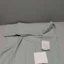 H.VERSAILTEX French Door Curtain, Window Covering for Doorways Privacy, Tie Up Shade for Front Window Curtain, Heather Sage Door Blind 26'' x 40'', 1 Panel