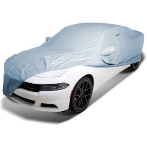 iCarCover Custom Car Cover for 2006-2025 Dodge Charger SXT, GT, Hellcat, Scat Pack, R/T, SE, Daytona, SRT, SRT8 Waterproof All-Weather Rain Snow UV Sun Protector Full Exterior Indoor Outdoor Car Cover