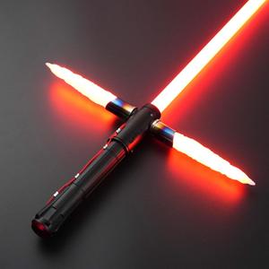 Xenopixel V3 Smooth Swing Crossguard Light Saber, 34 Sound Fonts Motion Control Light Sabers with Infinite Color Changes, Metal hilt Rechargeable Light Saber for Adults, 36 inches