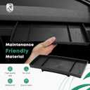 YHTAUTO Behind Screen Storage Tray for Tesla Model Y Juniper 2025 2026 (Premium & Performance), Tesla Model 3 Highland 2024 2025 2026, Screen Storage Box Non-Slip Sunglass Holder Interior Accessories