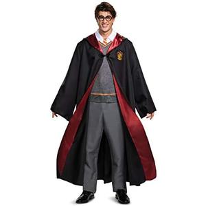 Harry Potter Costume for Men, Deluxe Wizarding World Adult Size Dress Up Character Outfit, Size Medium