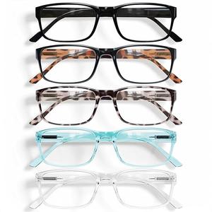 Gaoye Professional Reading Glasses for All Day - Computer Readers with Blue Light Protection - Value Pack, Magnification Strength: 0.5 x
