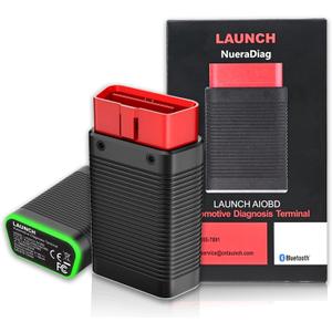 LAUNCH AIOBD Bluetooth OBD2 Scanner - Full System Diagnostics, AI Explains Faults Simply, Parts/Labor/Cost Estimates, Works with iPhone & Android