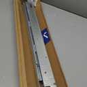 LONTAN Undermount Soft Close Drawer Slides 21 Inch Hidden Bottom Mount Full Extension Cabinet Rails with Rear mounting Bracket and Locking Devices 1 Pair Concealed Drawer Runners 100lb Load Capacity