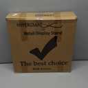 Hypergiant Retail Display Stand 7 Tier Rotating Rack For Store Display Shelves,Jewelry Keyring Socking Hats,Movable Shop Spinner for Toys Show ,Black,Adjustable height