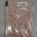 KJV Holy Bible, Giant Print Full-size Red Letter Edition, Thumb Index Tabs & Ribbon Marker, King James Version, Vegan Leather, Blush Pink, 14 pt. Type (KJV Full Size GP Editions)