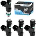 TAUTOY FJ1020 fuel injector 4PCS (2.5L ONLY) For Nissan Altima 2007-2013,Rogue 2008-2013, Rogue Select 2014-2015,Sentra 2007-2012,0280158130 16600JA000 16600JA00B Two Injectors Missing