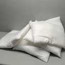 18 x 18 inches Pillow Inserts, Set of 4 Hypoallergenic Brushed Microfiber Liner Down Alternative Filled Square Cushion Throw Pillow