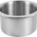 Stainless Steel Cup Holder Insert Anti-Spill Replacement for Cars Sofas and Tables Stylish Design Easy Installation Versatile Use Vehicles and Home