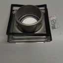 4 Inch Metal Dryer Vent Cover External Extractor Wall Vent Cushioned Stainless Steel Outdoor Dryer Vent Cover Outside Airflow Vent Replacement Hood