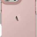 ArtsEvo Designed for iPhone 16 Pro Max Case, 6.6ft Drop Protection, Full Body Screen Camera Protective Phone Case, Cherry Pink